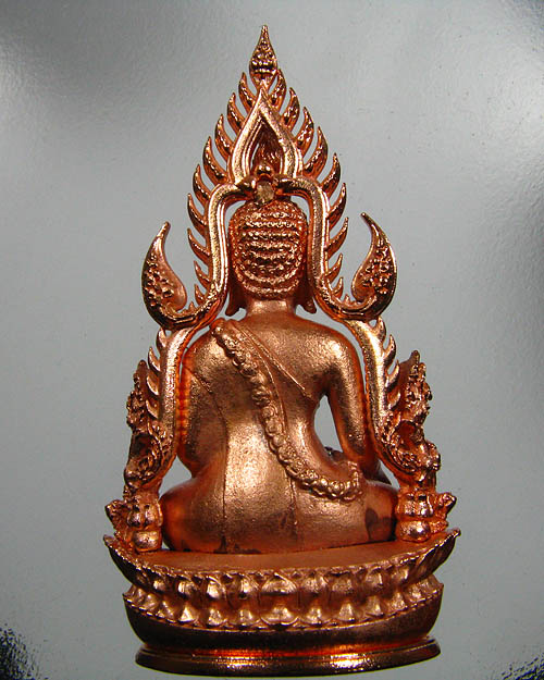 พระพุทธชินราช รุ่นจอมราชันย์ เนื้อโลหะชุบนาค no.1952