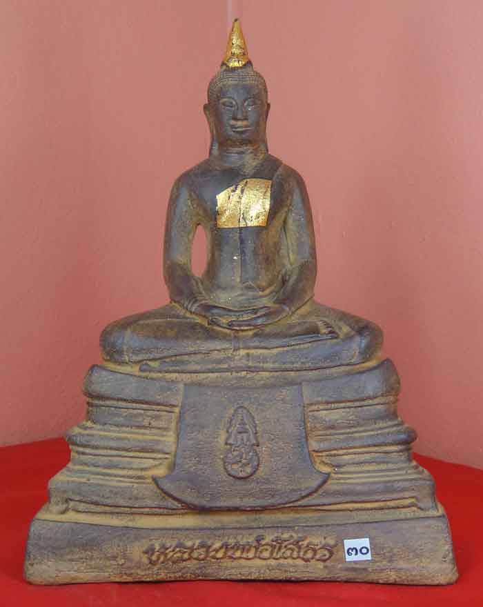 (((วัดใจเคาะเดียว ๑๐ บาท)))พระบูชาพระพุทธโสธร ขนาดหน้าตัก ๕ นิ้ว งานฝีมือพุทธศิลปประณีตสวยงาม