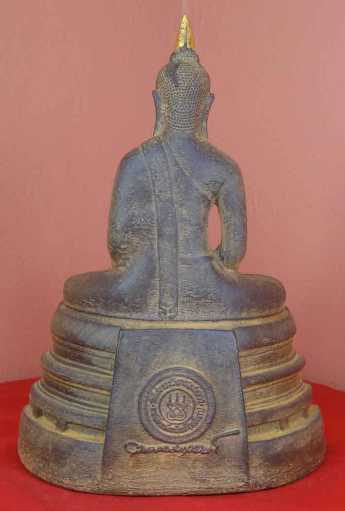 (((วัดใจเคาะเดียว ๑๐ บาท)))พระบูชาพระพุทธโสธร ขนาดหน้าตัก ๕ นิ้ว งานฝีมือพุทธศิลปประณีตสวยงาม