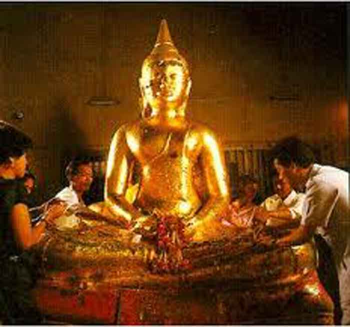 (((วัดใจเคาะเดียว ๑๐ บาท)))พระบูชาพระพุทธโสธร ขนาดหน้าตัก ๕ นิ้ว งานฝีมือพุทธศิลปประณีตสวยงาม