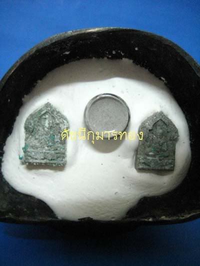กุมารทองเฮงรับทรัพย์ *** องค์ครู นำถกษ์ ***รุ่น เปิดโลกรวยพันล้าน หลวงพ่อดำ วัดสันติธรรม จ.สระแก้ว