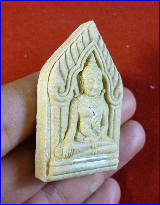 พระขุนแผนอุ้มไก่ฝังตะกรุดเงิน หลังแมงมุมเรียกทรัพย์ พอจ.เล็ก ถ้ำเขาน้อย เพชรบุรี k6