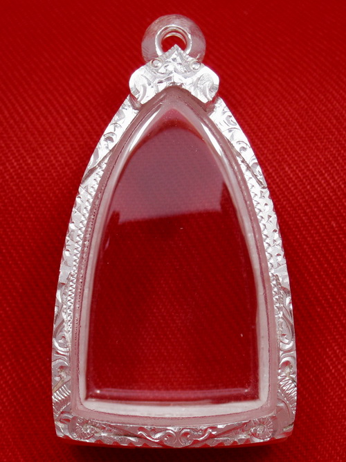 ตลับเงิน 95% สำหรับใส่พระหลวงพ่อโสธร 80ปี กรมตำรวจ พิมพ์ใหญ่ และพระกริ่งและรูปหล่อขนาดกลางทั่วไปA