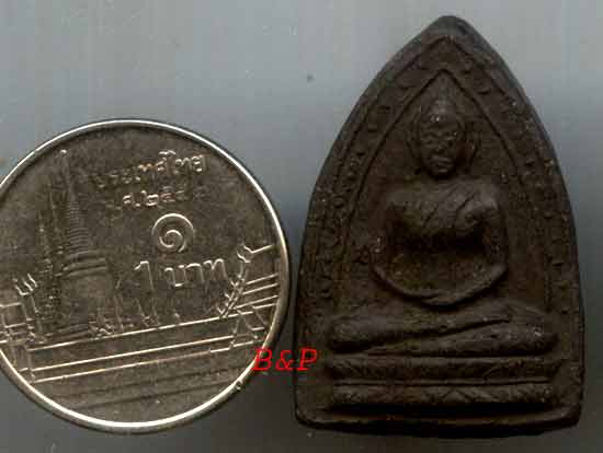 *พระพุทโธข้างเม็ด หลังยันต์ห้า ผงคลุกรัก..ลป.เฮี้ยง วัดป่าฯ ปี๒๔๙๘*