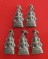 << วัดใจ เคาะเดียว 300 บาท >>พระกริ่งชินราช เนื้อทองเหลือง ปี 500 วัดพระศรีมฯ 5 องค์ ชุด 4