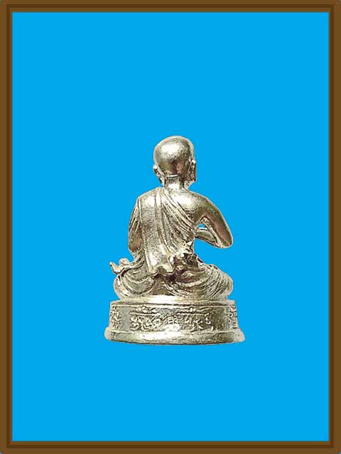***พระสีวลีจกบาตรลอยองค์ รุ่น "ไหว้ครู ๒๕๕๔" เนื้อเงิน ครูบากฤษณะ อินทวันโณ ***สร้างน้อยครับ