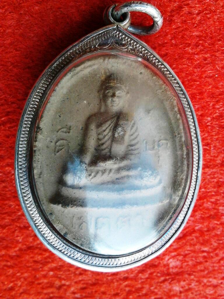 พระสีวลี หลวงปู่คำบุ วัดกุดชมภู เลี่ยมเงินสั่งทำ ออฟชั่นเพียบสร้างน้อยหายาก