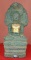 (((วัดใจเคาะเดียว๑๐บาท)))พระบูชาปางนาคปรก เนื้อศิลาแลงหล่อ งานฝีมือพุทธศิลป์ประณีตสวยงามมาก ขนาดหน้า