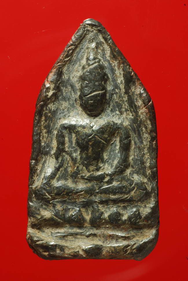 ขุนแผนซุ้มเรือนแก้ว กรุวัดใหญ่ชัยมงคล อยุธยา สนิมแดง