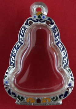 ตลับเงินลงยาปิดตา ลป.เอี่ยม เปิดหลังของใหม่