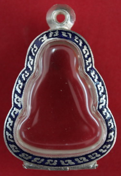 ตลับเงินลงยาปิดตา ลป.เอี่ยม เปิดหลังของใหม่