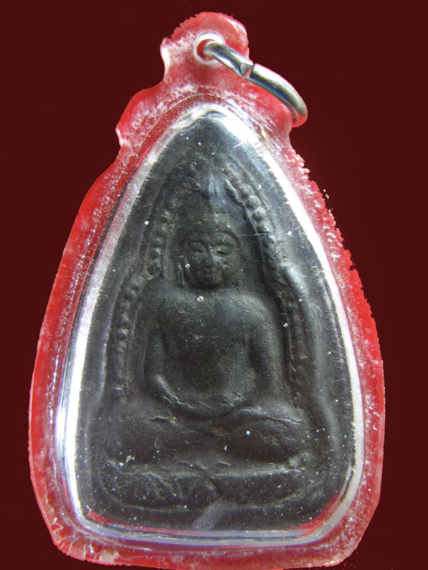 $ พระพุทธชินราช หลวงพ่อเงิน วัดดอนยายหอม นครปฐม เนื้อผงใบลาน