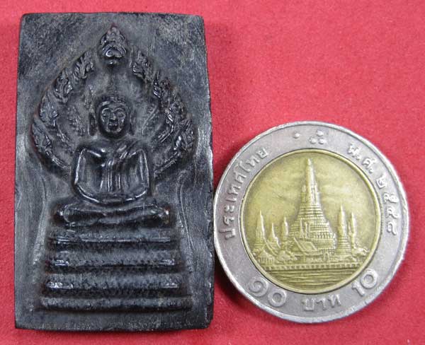 พระนาคปรกแกะจากไม้ตะเคียนดำ1000 ปีปลุกเสกโดยหลวงปู่คำบุ จ.อุบลราชธานี - คณาจารย์อิสาน