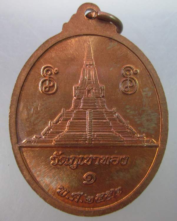 เหรียญสมเด็จพระนเรศวรมหาราช รุ่นชนะศึก วัดภูเขาทอง อยุธยา