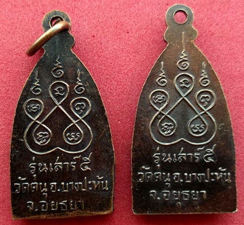 10 บาท) เหรียญพระพุทธ วัดตนุ อ.บางปะหัน จ.อยุธยา 2 เหรียญ......ชุด nH198