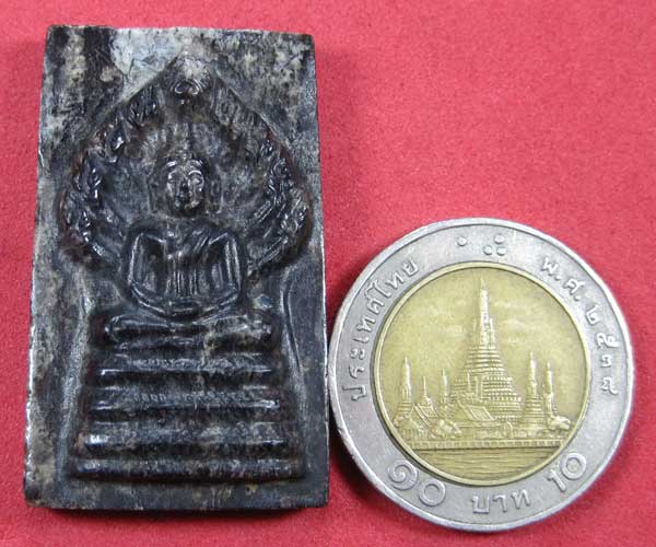 พระนาคปรกแกะจากไม้ตะเคียนดำ1000 ปีปลุกเสกโดยหลวงปู่คำบุ จ.อุบลราชธานี - คณาจารย์อิสาน