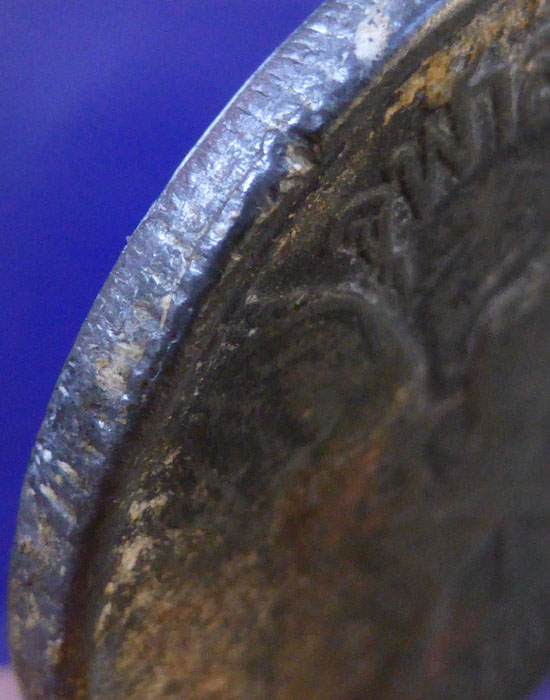 ((วัดใจ)) เหรียญ ร.ศ.127 จุฬาลงกรณ์ สยามรัฐ 1 บาท (สภาพใช้)