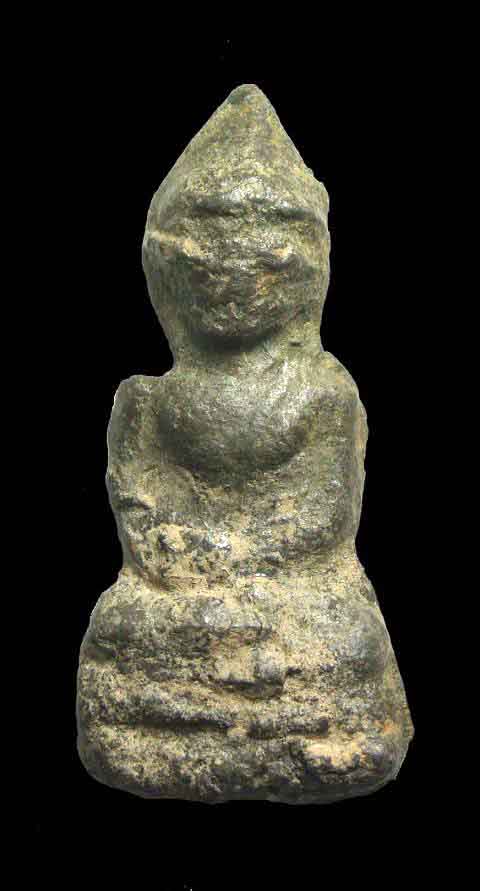 พระร่วงนั่ง กรุวัดมหาธาตุ จ.สุโขทัย มีหน้า-ตา