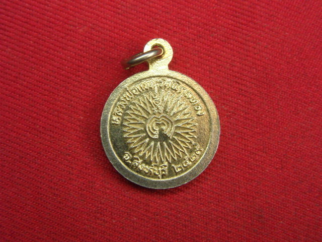 "จ่าสันต์" แดงเคาะเดียว/เหรียญหลวงพ่อแพ  วัดพิกุลทอง  สิงห์บุรี  ปี ๒๕๒๙