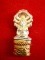 ท่านพ่อจตุคามรามเทพ รุ่น จ้าวทะเลใต้ (สึนามิ) เนื้อ 3 K  ปลุกเษก-เทวา ณ ถ้ำเขาอ้อ ปี ๒๕๔๘