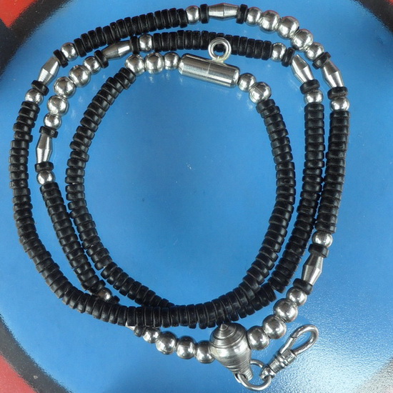 สร้อยกะลาอย่างดีแต่งด้วยเม็ดเลสสวยๆครับเคาะเดียว