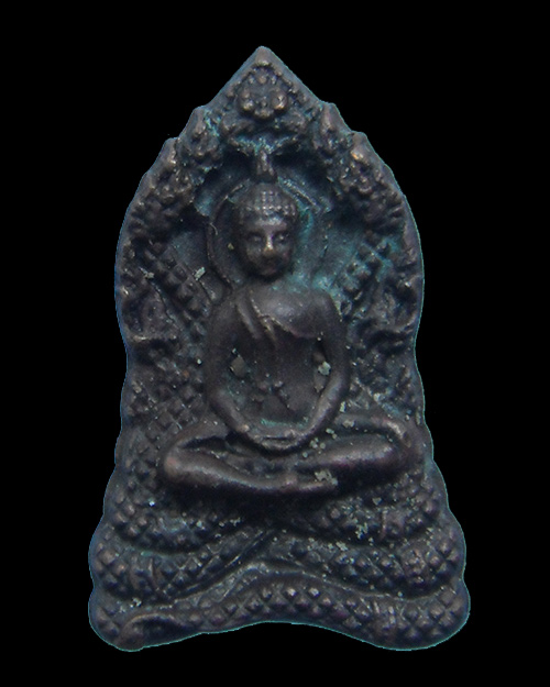 พระนาคปรกหลังพระสยามเทวาธิราช หลวงปู่กาหลงเขี้ยวแก้ว วัดเขาแหลม สระแก้ว