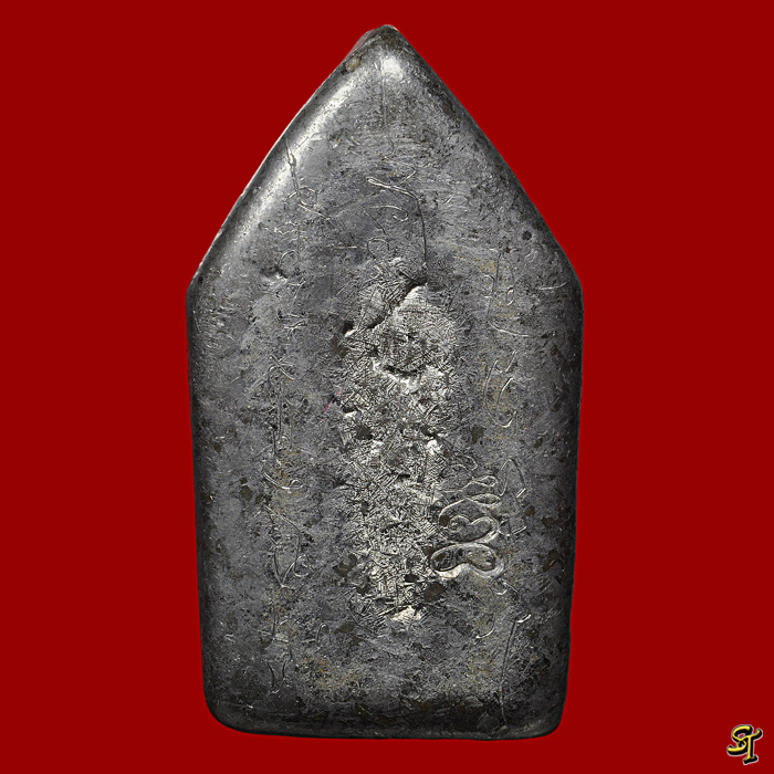 หลวงพ่อตัด วัดชายนา ขุนแผนเนื้อตะกั่ว จารมือ