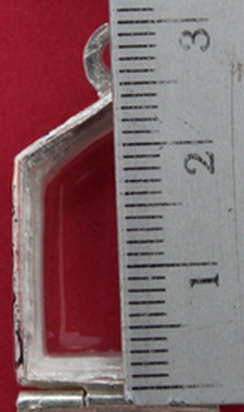 ตลับเงินลงยาขุนแผนพิมพ์เล็ก ย้อนยุค ลป.ทิม เปิดหลังของใหม่