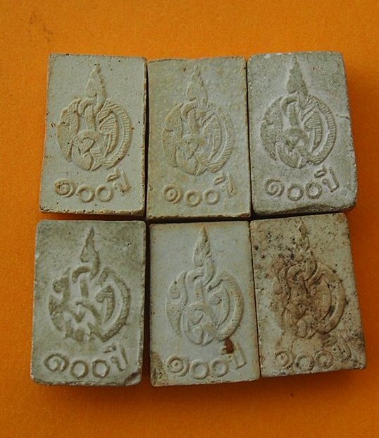 (((เคาะเดียวแดง)))พระผงวัดปากน้ำ รุ่น 5  ทีเดียว 6 องค์ สวยๆ สุดค้ม (2)