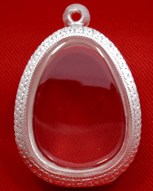 ตลับเงิน 95% สำหรับใส่พระปิดตา จัมโบ้2 หลวงปู่โต๊ะ และพระปิดตาอื่นๆที่ขนาดใกล้เคียง ลงยาสุโขทัย