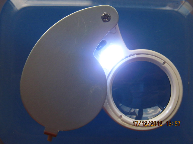 กล้องส่องพระและจิวเวอรี่ 2เลนส์คู่ ไฟLED คู่ MAGNIFIER LED DOUBLE MULTIPLE 