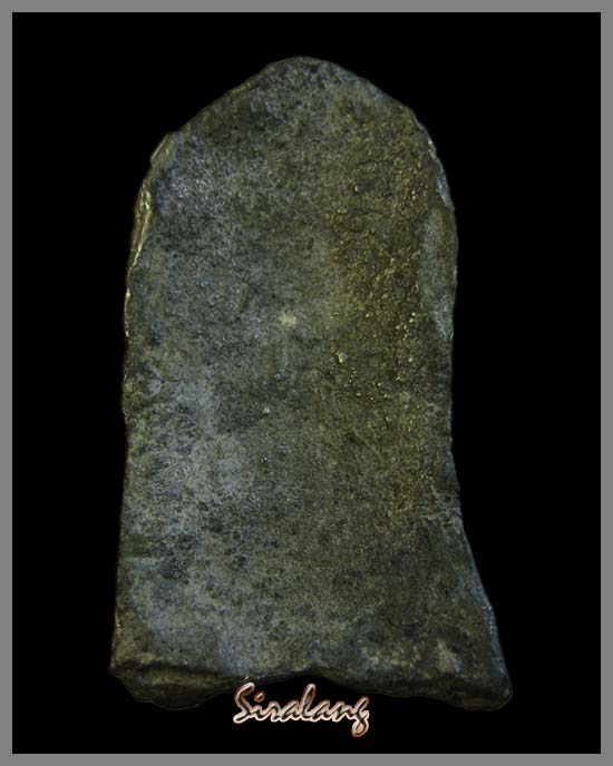 พระร่วงนั้งข้างขีด เนื้อชินเงิน ลพบุรี