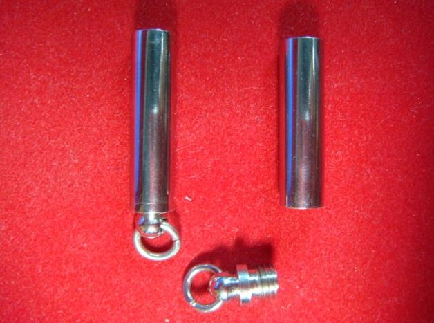 @@ปลอกตะกรุด สแตนเลส.. 2 อัน No .13 @@ 