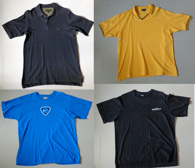 เสื้อ TIMBERLAND + UNIQLO+ NIKE + QUIKSILVER ของแท้ made in USA