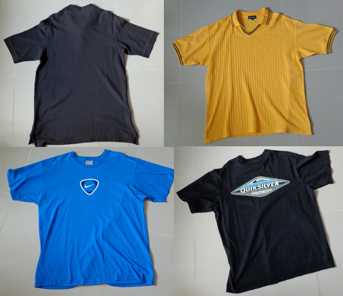 เสื้อ TIMBERLAND + UNIQLO+ NIKE + QUIKSILVER ของแท้ made in USA