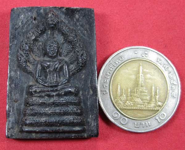 พระนาคปรกแกะจากไม้ตะเคียนดำ1000 ปีปลุกเสกโดยหลวงปู่คำบุ จ.อุบลราชธานี - คณาจารย์อิสาน
