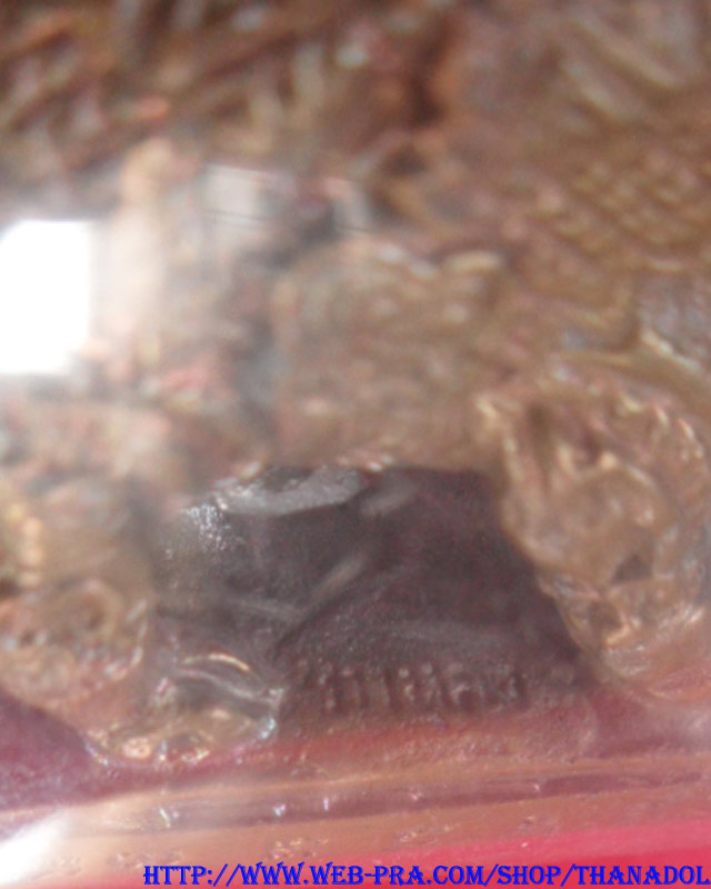 หลวงปู่กาหลงเขี้ยวแก้ว วัดเขาแหลม จ.สระแก้ว หมูพลิกแผ่นดิน รุ่นแรก เนื้อนวะโลหะ รันno.1229