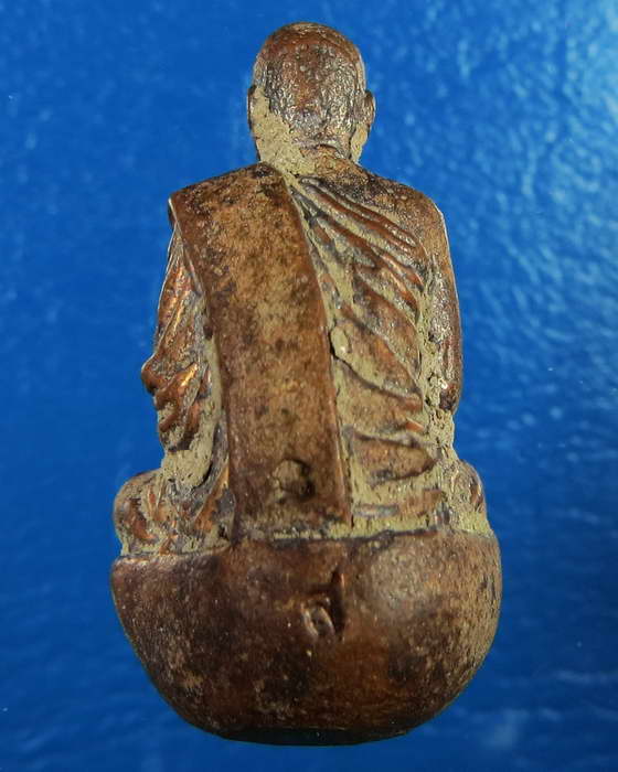 รูปหล่อเบ้าทุบ หลวงพ่อตัด วัดชายนา มีหมายเลขกำกับ กล่องเดิม เพชรบุรี