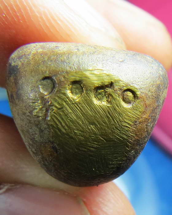 รูปหล่อเบ้าทุบ หลวงพ่อตัด วัดชายนา มีหมายเลขกำกับ กล่องเดิม เพชรบุรี