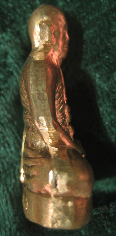 รูปเหมือนปั๊ม รุ่นนแรก พระมหาสุรศักดิ์ เนื้อทองแดง จารเต็ม พร้อมลายเซ็น