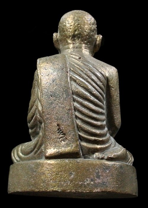 รูปเหมือนหล่อ สำราญสุข สมเด็จพระญาณสังวรฯ สมเด็จพระสังฆราช 8 รอบ วัดบวรฯ 2 โค้ด เนื้อชนวนสำริด