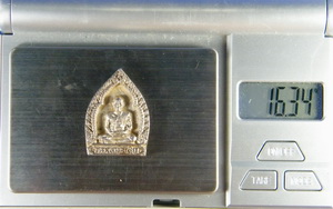 (เคาะเดียว)  เหรียญเจ้าสัว เนื้อเงิน หลวงพ่อเงิน วัดดอนยายหอม รุ่น 1 พระครูสมุห์อวยพร ปลุกเสก