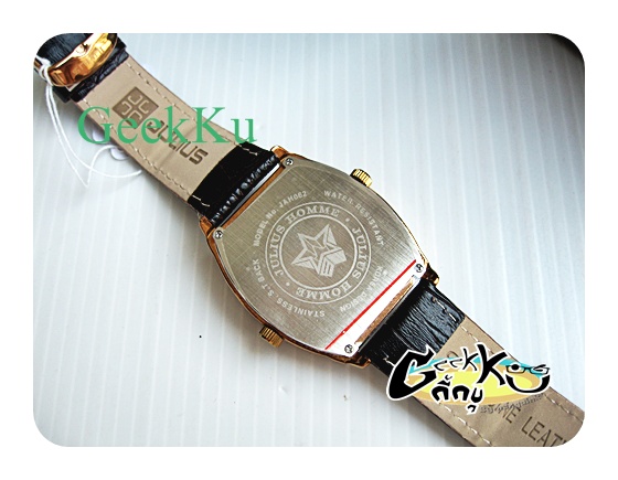นาฬิกาแบรนด์ดังจากเกาหลี JULIUS ของแท้ ระบบ Quartz เครื่อง 2 ตัว แยกการทำงานอิสระจากกัน