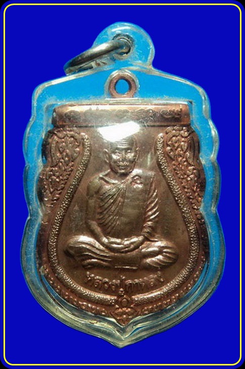 เหรียญพญาหมูพลิกแผ่นดิน หลวงปู่กาหลง วัดเขาแหลม หมายเลข 23100