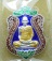 หลวงพ่อรวย วัดตะโก ออกวัดเชิงเขา รุ่น มงคลบารมี เนื้อเงินลงยาน้ำเงิน