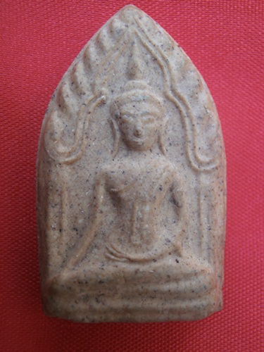 พระขุนแผนยันต์เดี่ยว ผสมเกศา ลพ.อุ้น วัดตาลกง (เนื้อจัด)