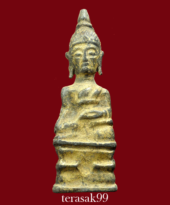 พระเชียงแสน พิมพ์ตุ๊กตาใหญ่ เนื้อตะกั่วสนิมแดง สวยๆ