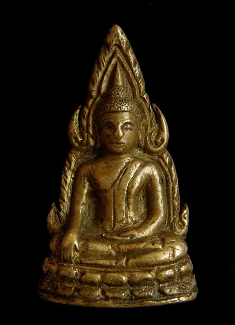 ***มาพร้อมบัตร G***พระพุทธชินราช อินโดจีน มีโค๊ต แต่งเก่า***