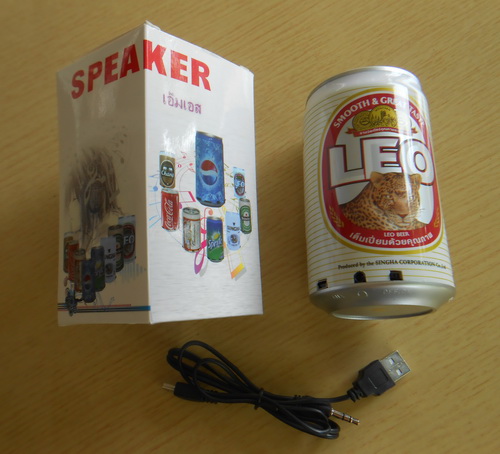 @@@ กระป๋องร้องเพลงได้ เสียบแฮนด์ดี้ไดรท์ Mp3 / วิทยุในตัว ถูกสุดคุ้ม พร้อมสายUsb ชาร์จไฟ @@@   