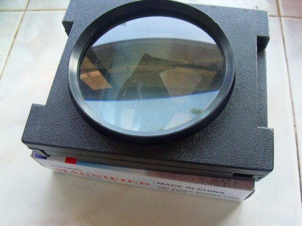 เลนส์ขยายช่วยดูพระ ขนาด 110 mm. เคาะเดียว